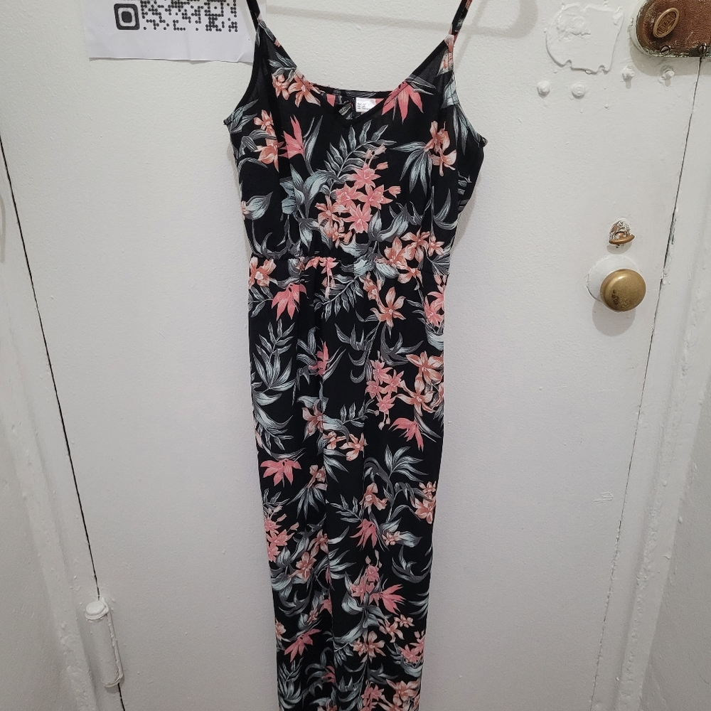 Flower maxi dress